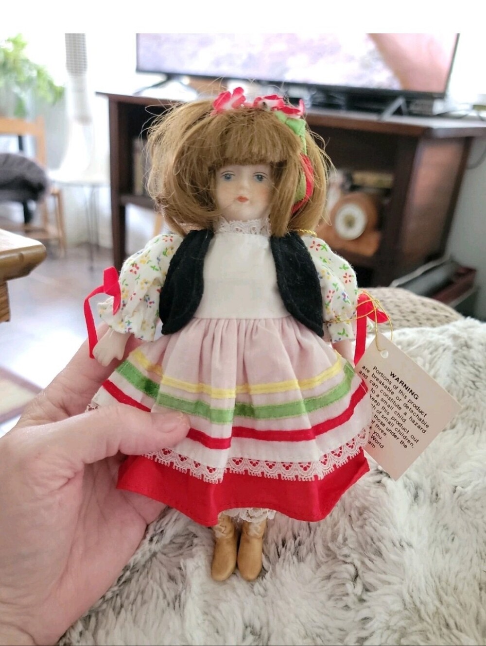 Gorham Storybook Dolls - Heidi 7" Tall